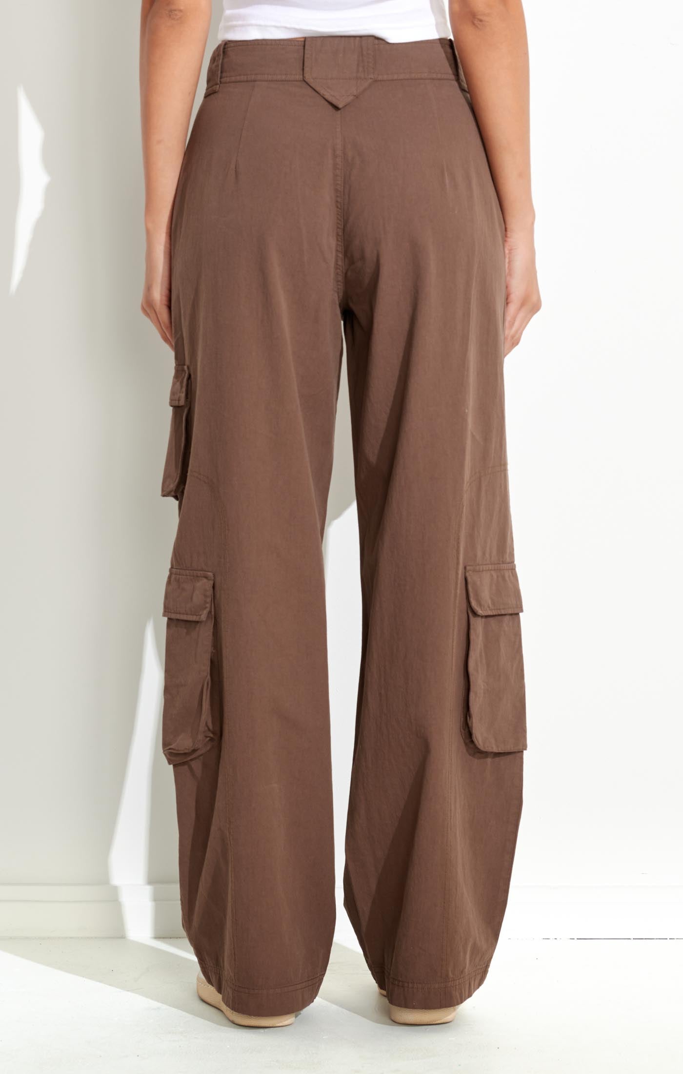 Water Pipe Cargo Pant - Chocolate