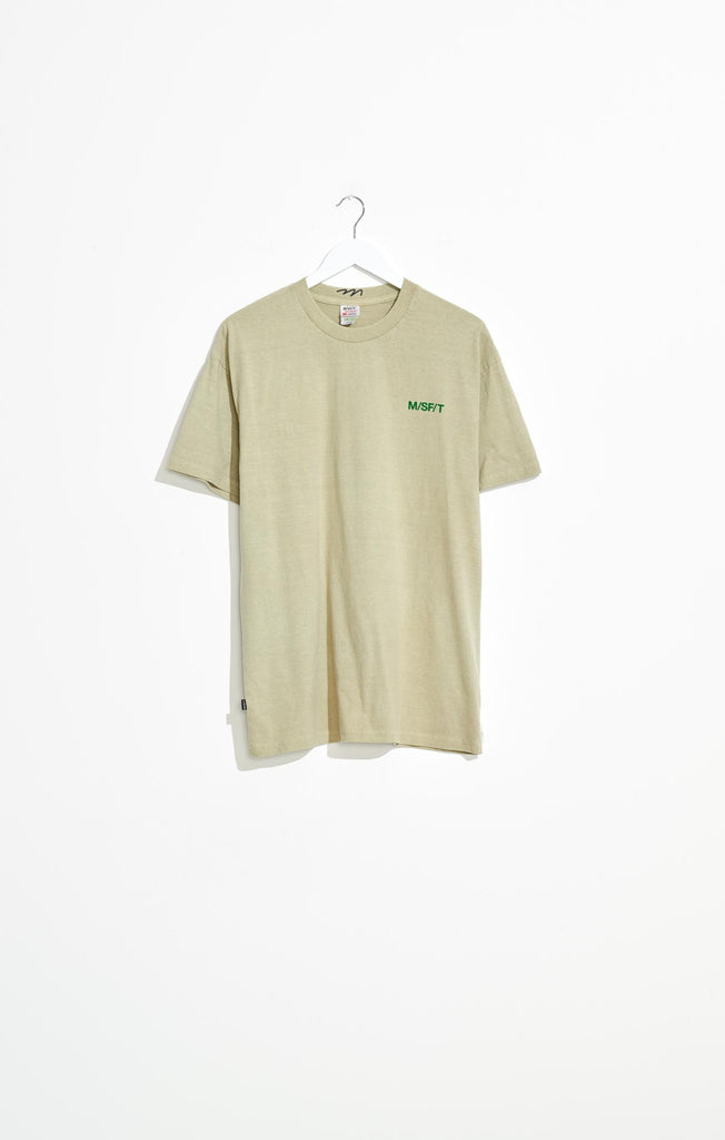 World Wide Weed 50-50 SS Tee - Pigment Moss Grey