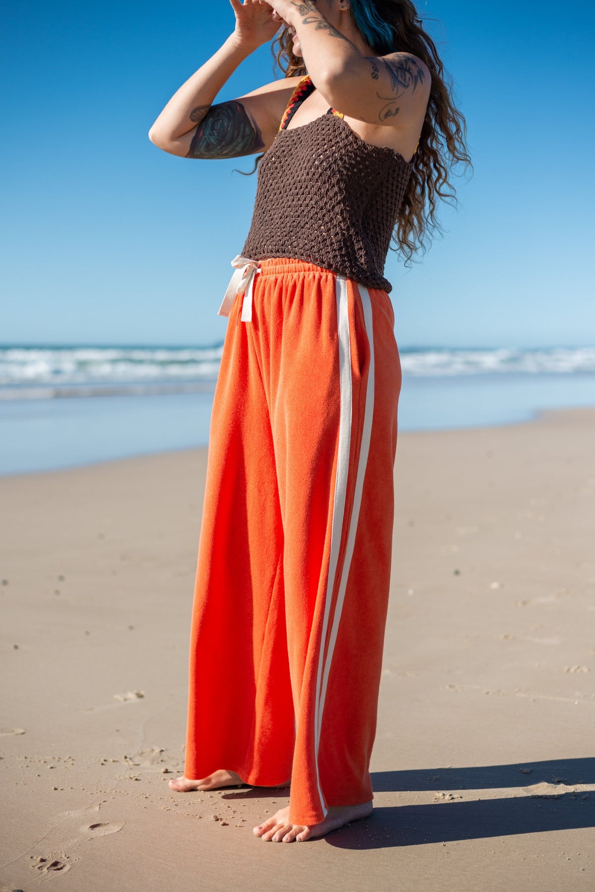 Apres Surf Pant - Coral