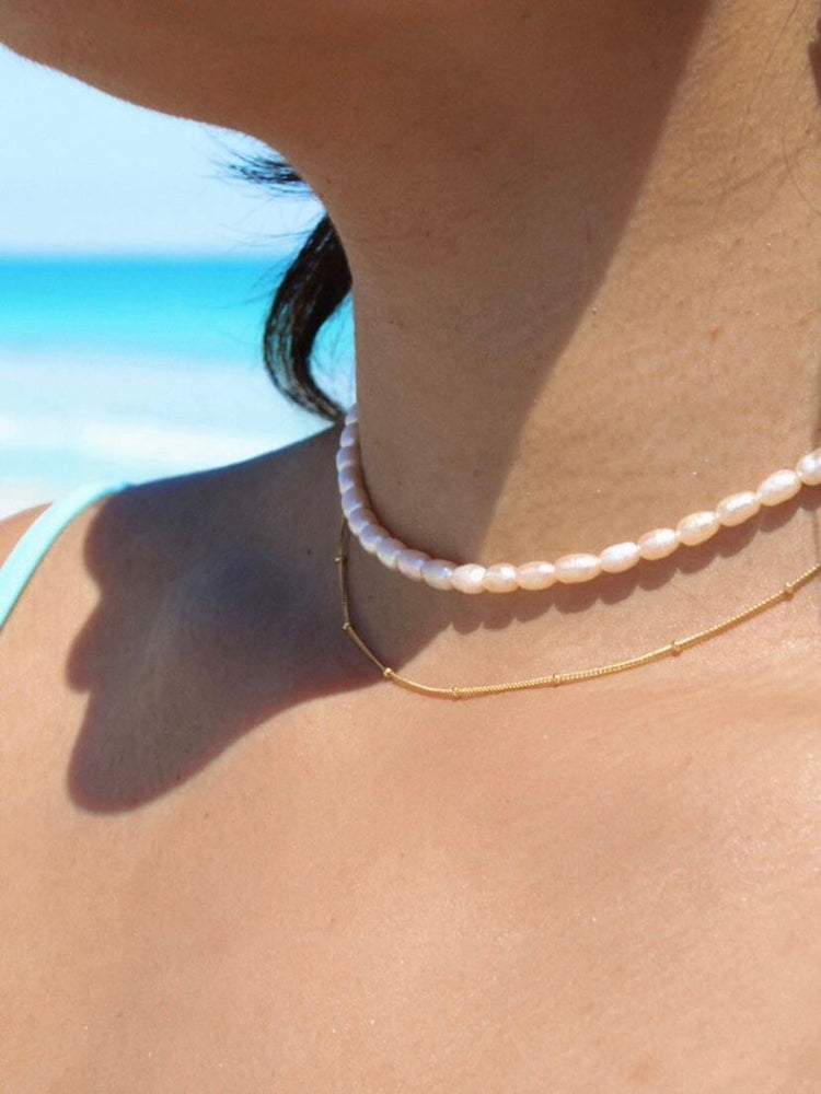 Hanale Sea Necklace - 18k Gold Vermeil