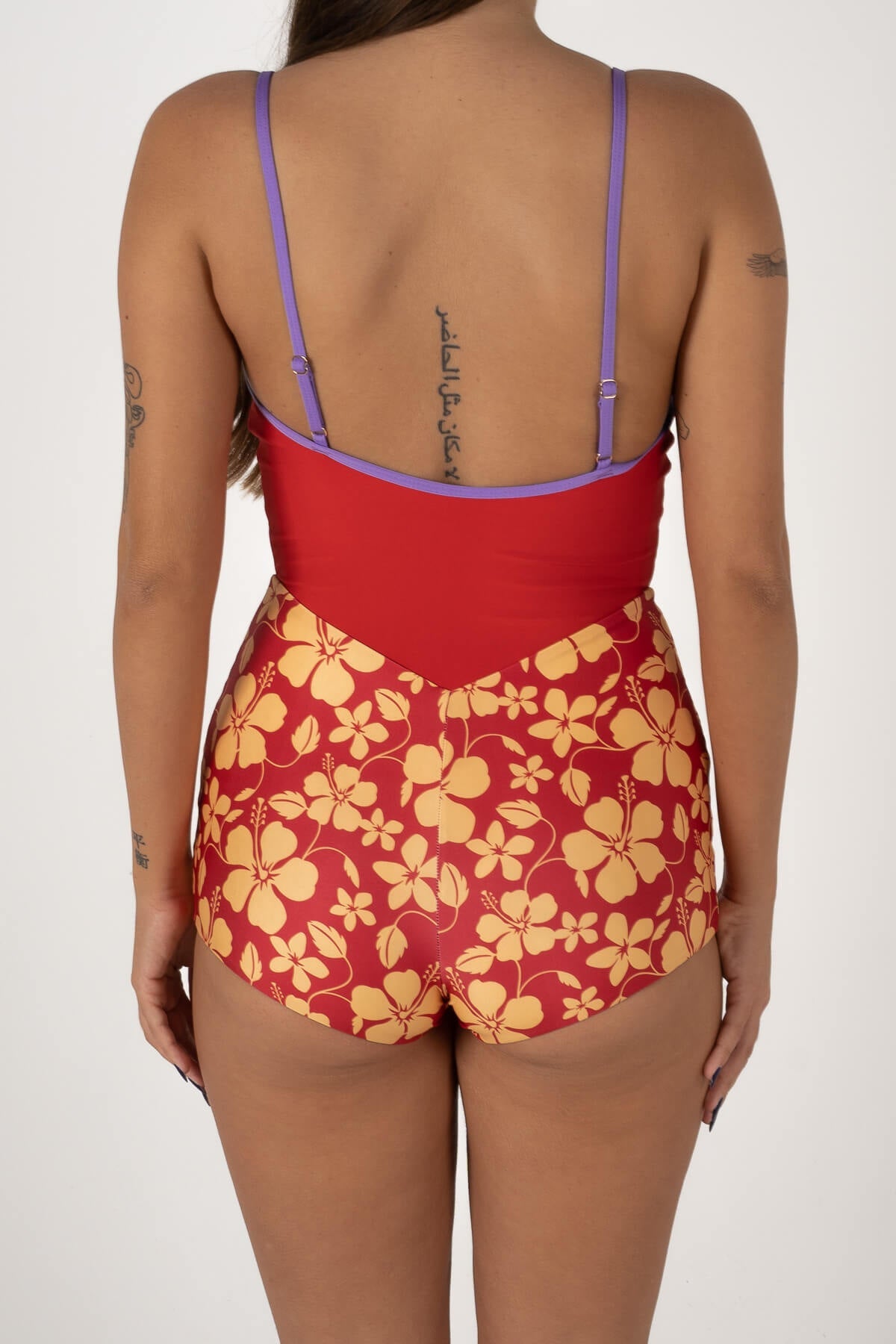 Holiday Surf Suit - Aloha Red