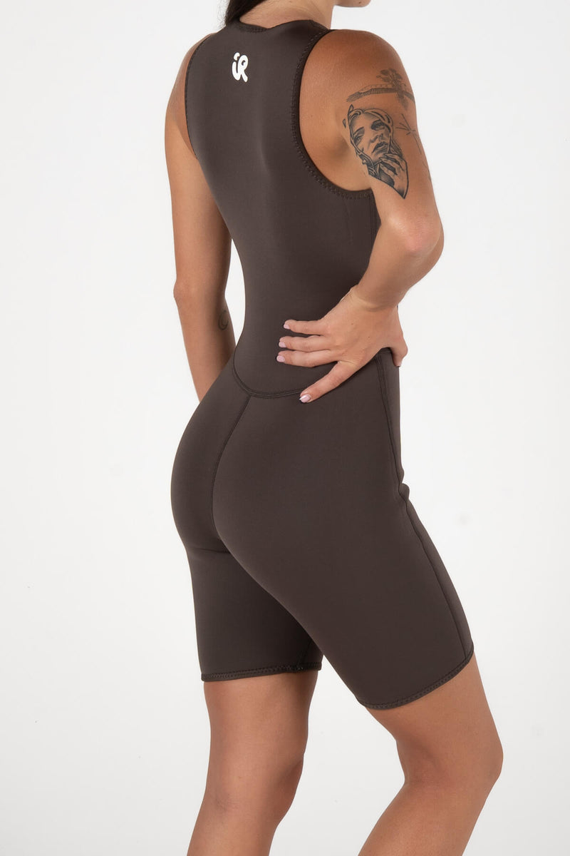 Reverse Short Jane - Brown/Green
