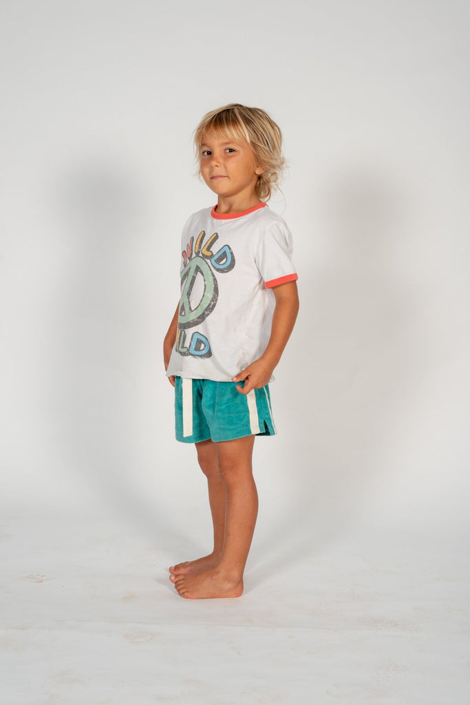 Mini Terry Short - Blue Crush