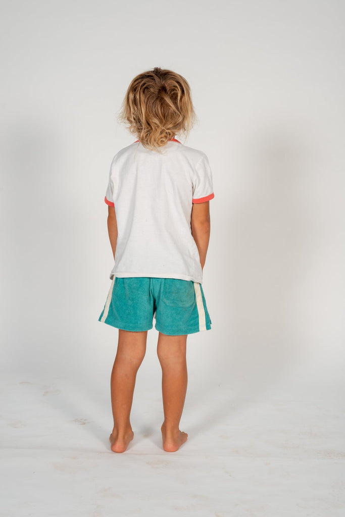 Mini Terry Short - Blue Crush