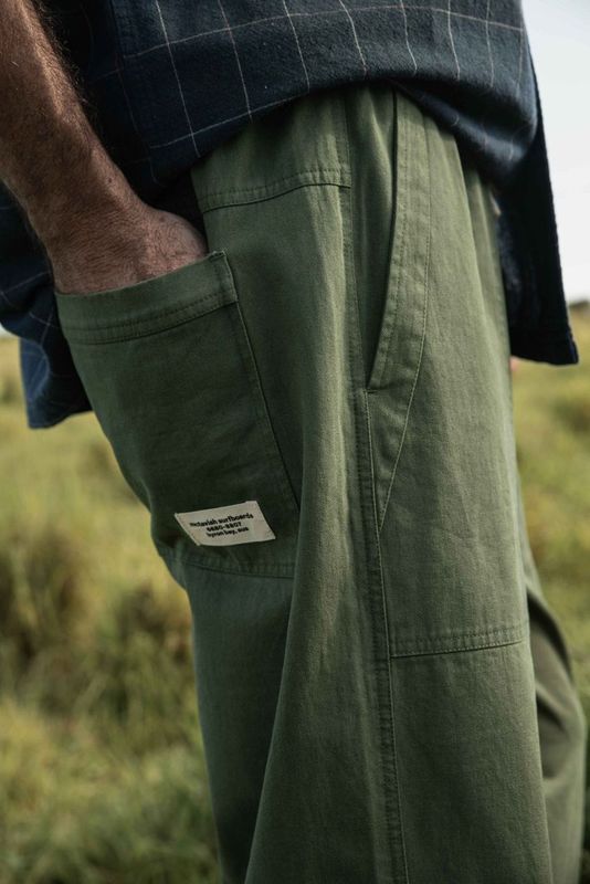 Twill Pants - Green