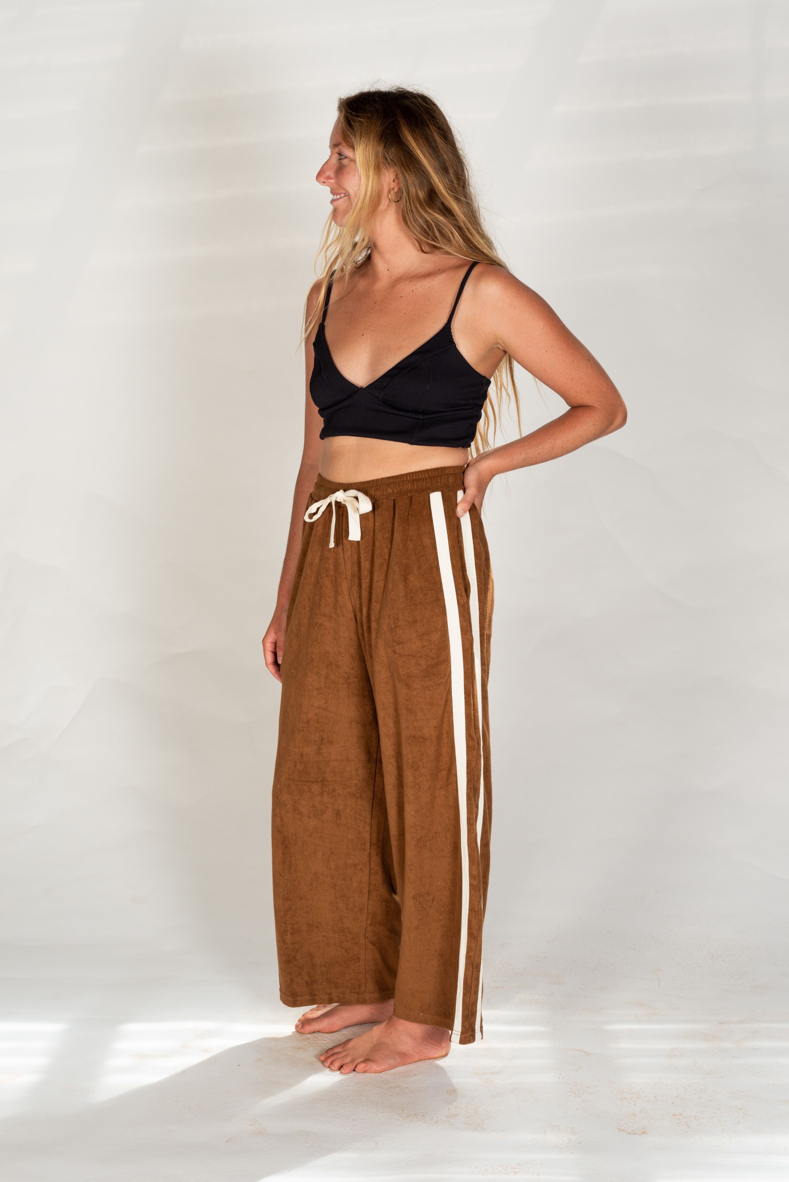 Apres Surf Pant - Brown