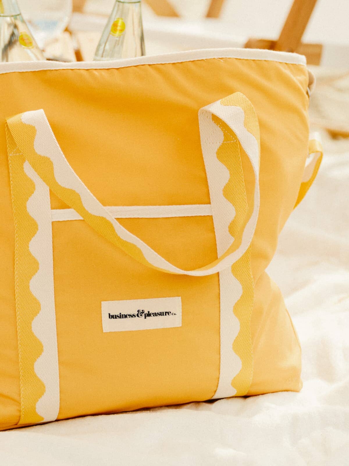 The Cooler Tote Bag - Riviera Mimosa