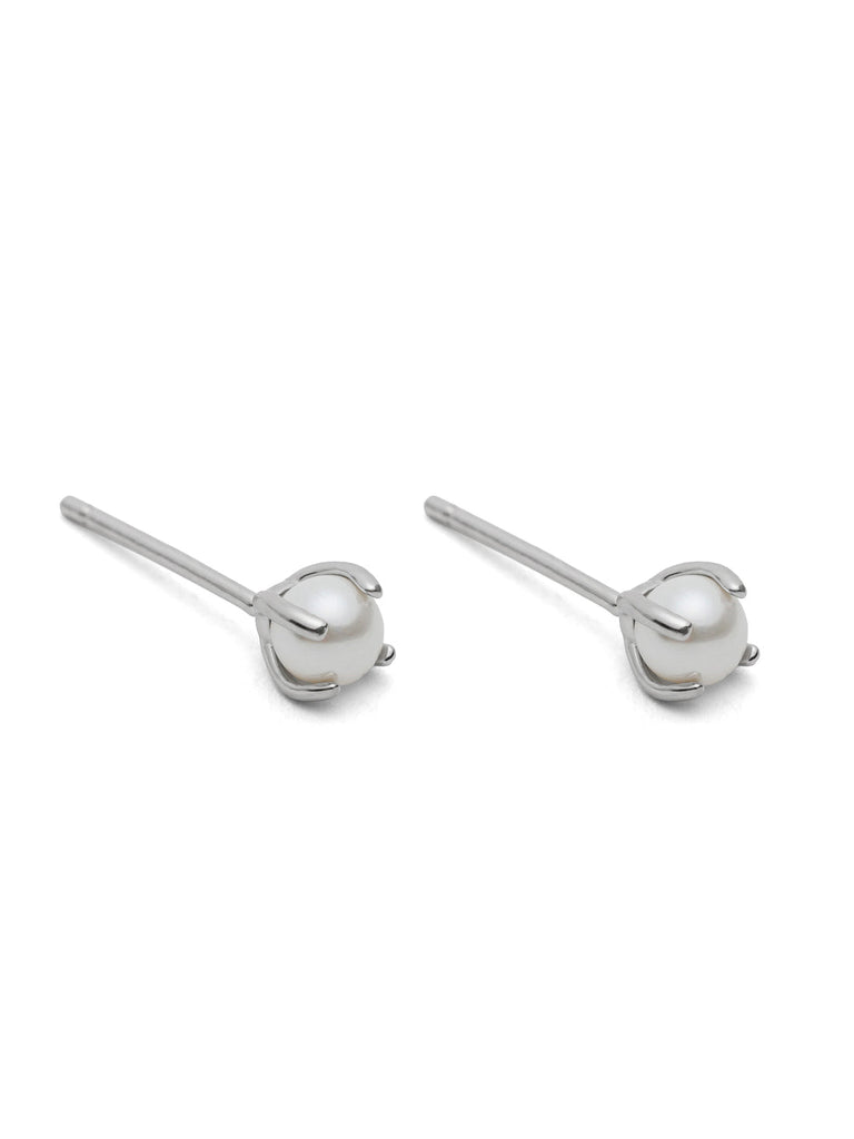 Sea Foam Studs - Sterling Silver