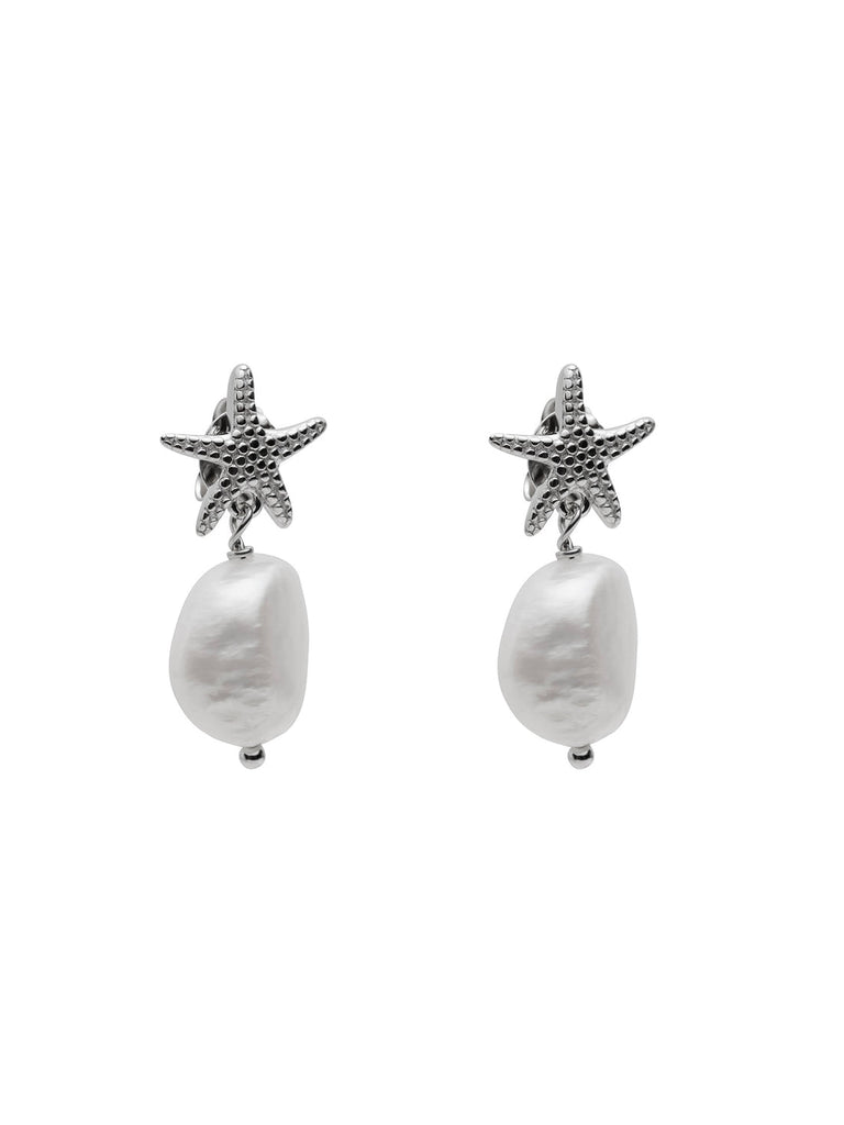 Oceane Star Earrings - Sterling Silver