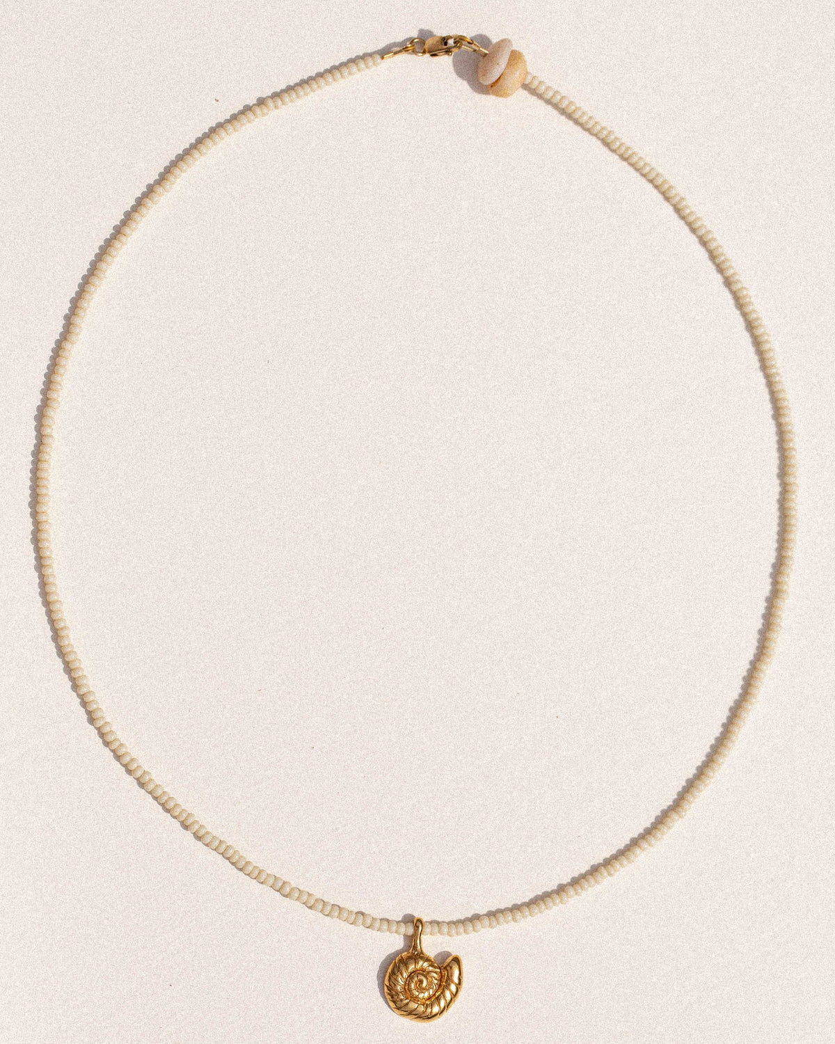 Sea Necklace - Gold / Coconut