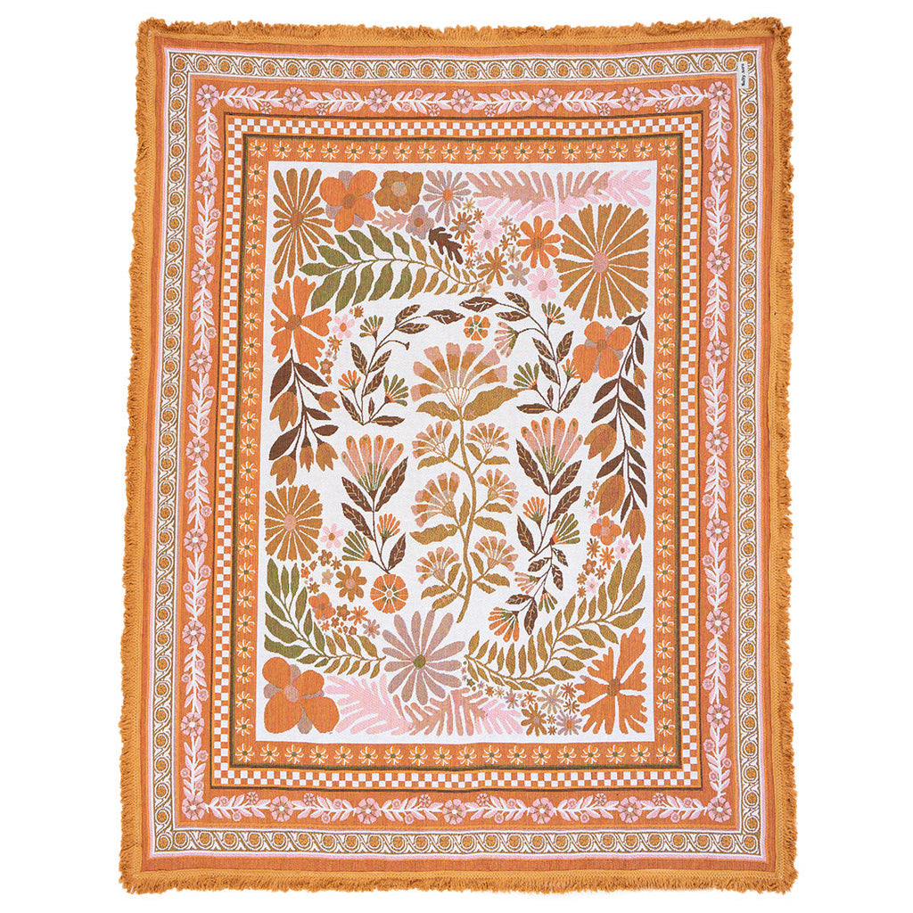 The Dahlia Travel Rug