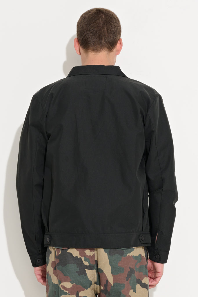 Lukid Work Jacket - Washed Black