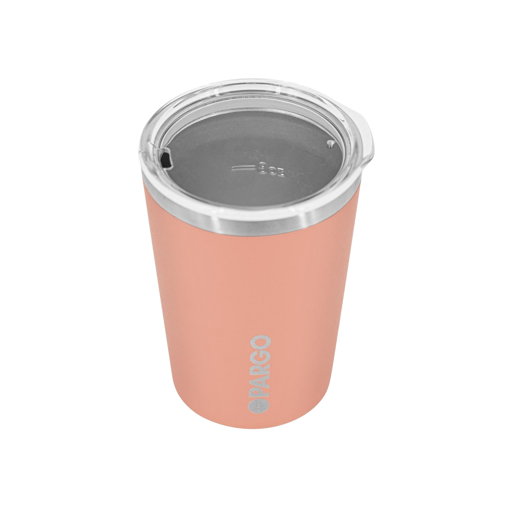 Tide & Co X Project Pargo Insulated Coffee Cup 12oz - Coral Pink