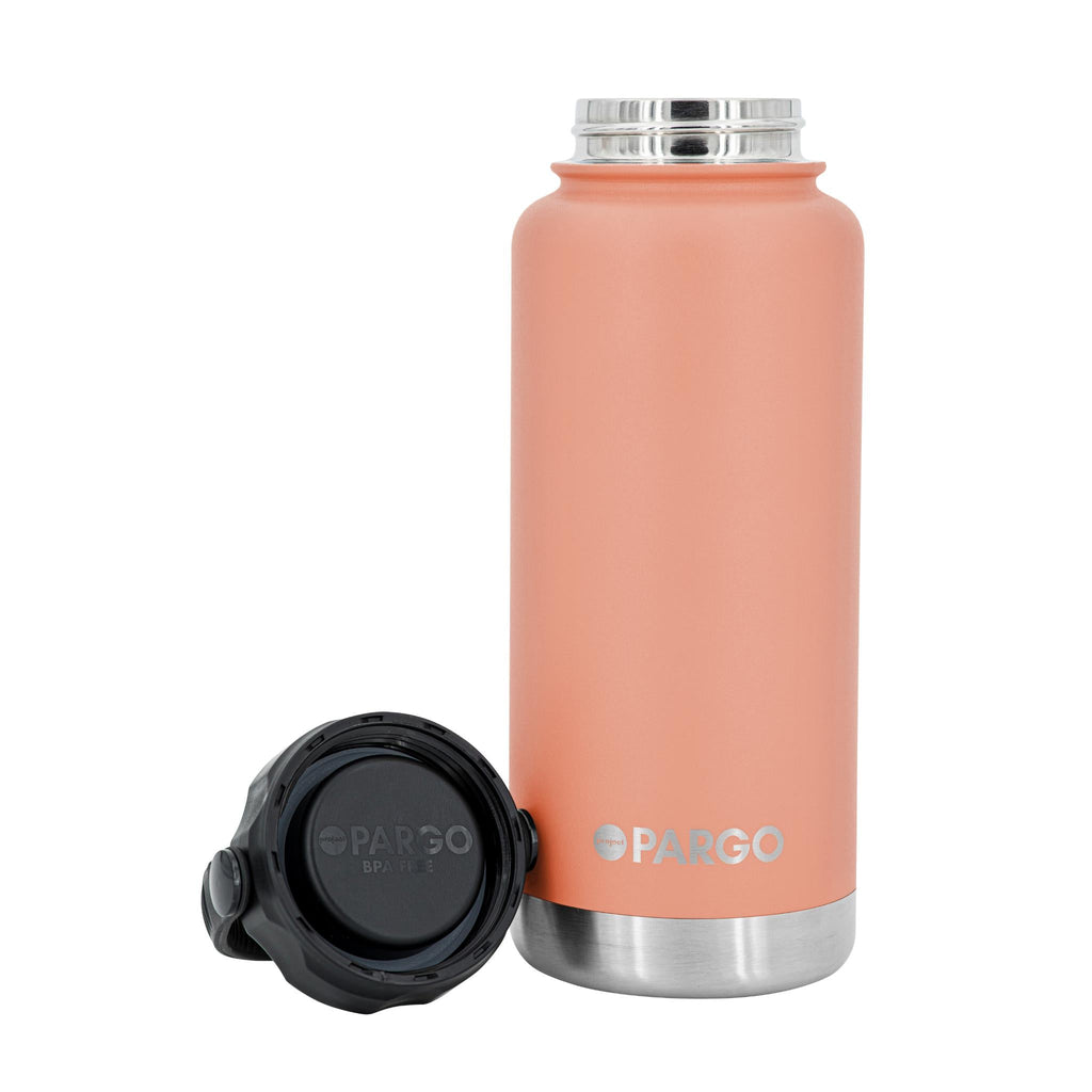 Tide & Co X Project Pargo Insulated Water Bottle 950mL - Coral Pink