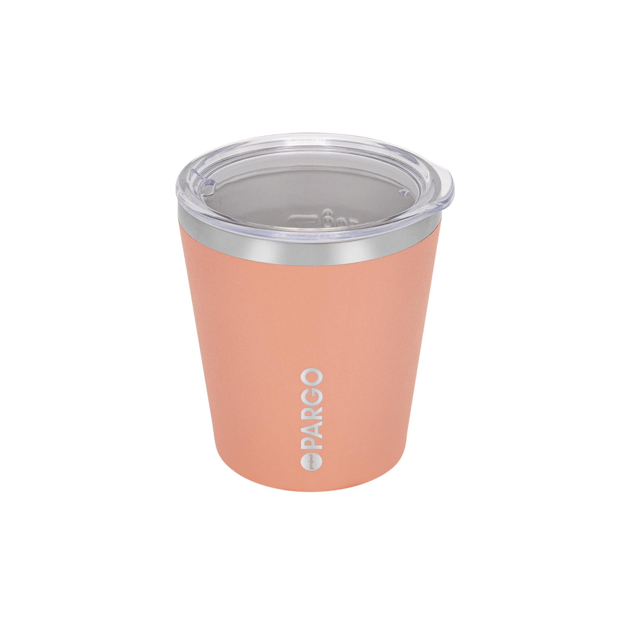 Tide & Co X Project Pargo Insulated Coffee Cup 8oz - Coral Pink