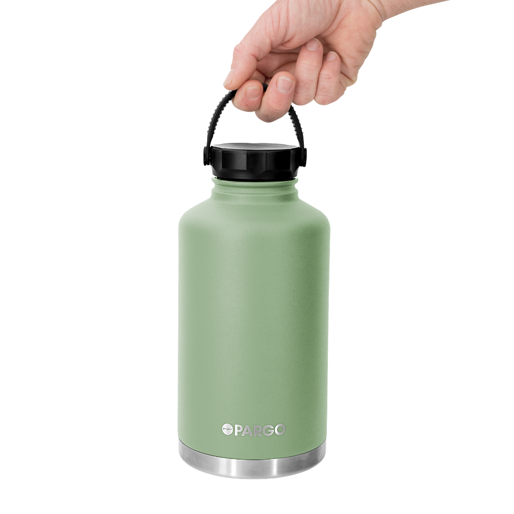 Tide & Co x Project Pargo Insulated Growler 1890mL - Eucalypt Green