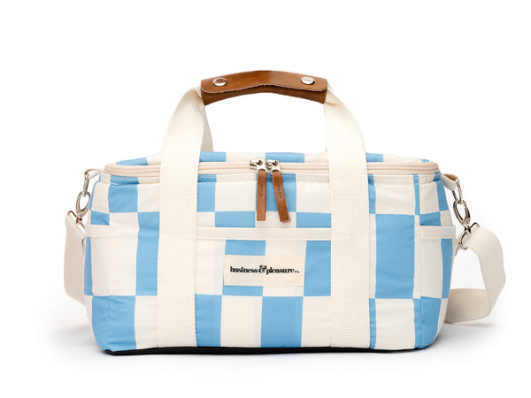The Premium Cooler Bag - Classic Blue Spiral