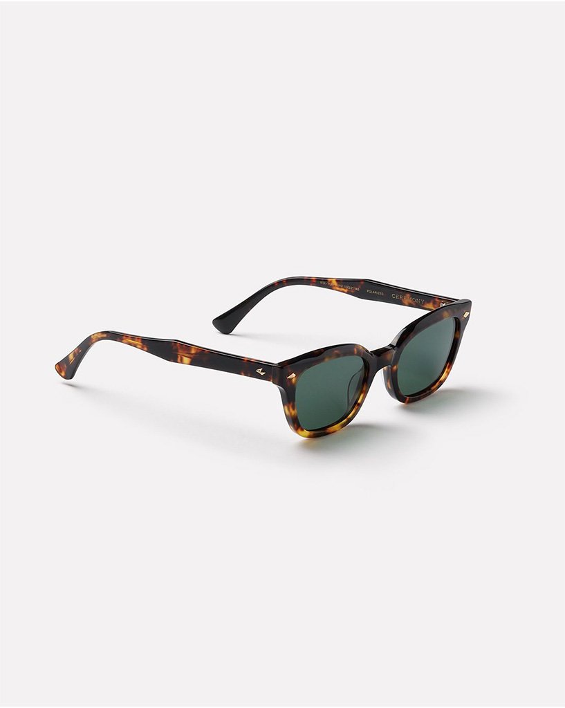 Ceremony - Tortoise Polished / Green Polarised