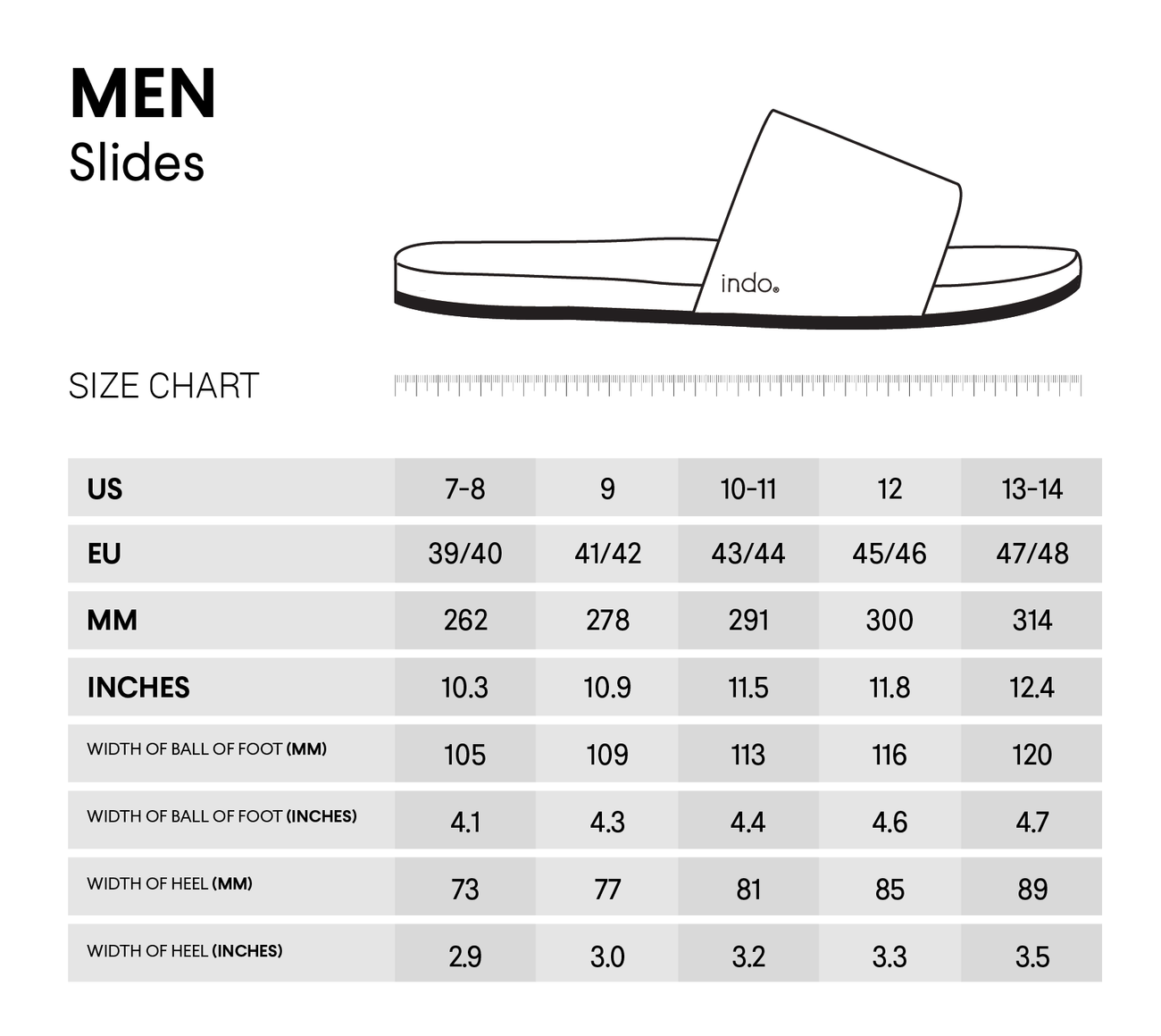 Mens Slides - Black
