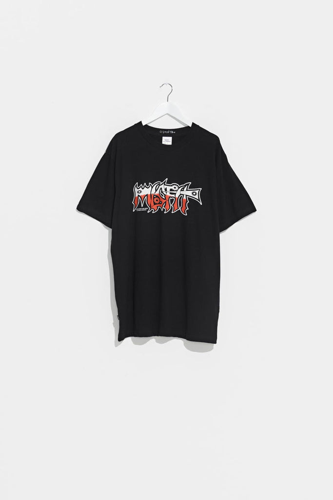 COWBOYS FROM HELP 50/50 SS TEE - PITCH BLACK
