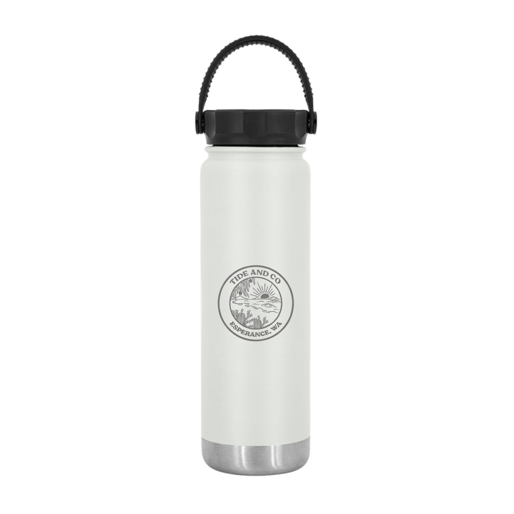 Tide & Co X Project Pargo Insulated Water Bottle 750mL - Bone White