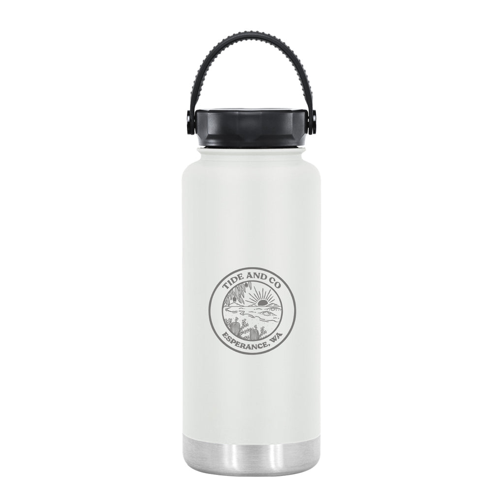 Tide & Co X Project Pargo Insulated Water Bottle 950mL - Bone White