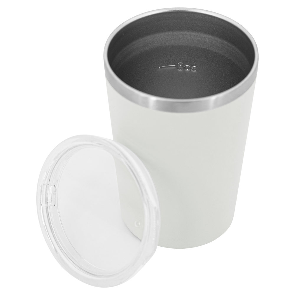 Tide & Co X Project Pargo Insulated Coffee Cup 12oz - Bone White