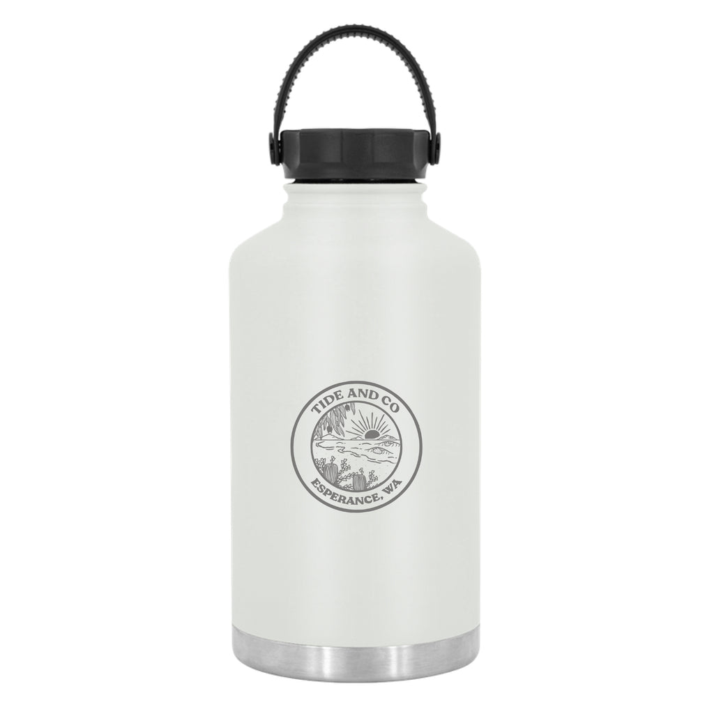 Tide & Co x Project Pargo Insulated Growler 1890mL - Bone White