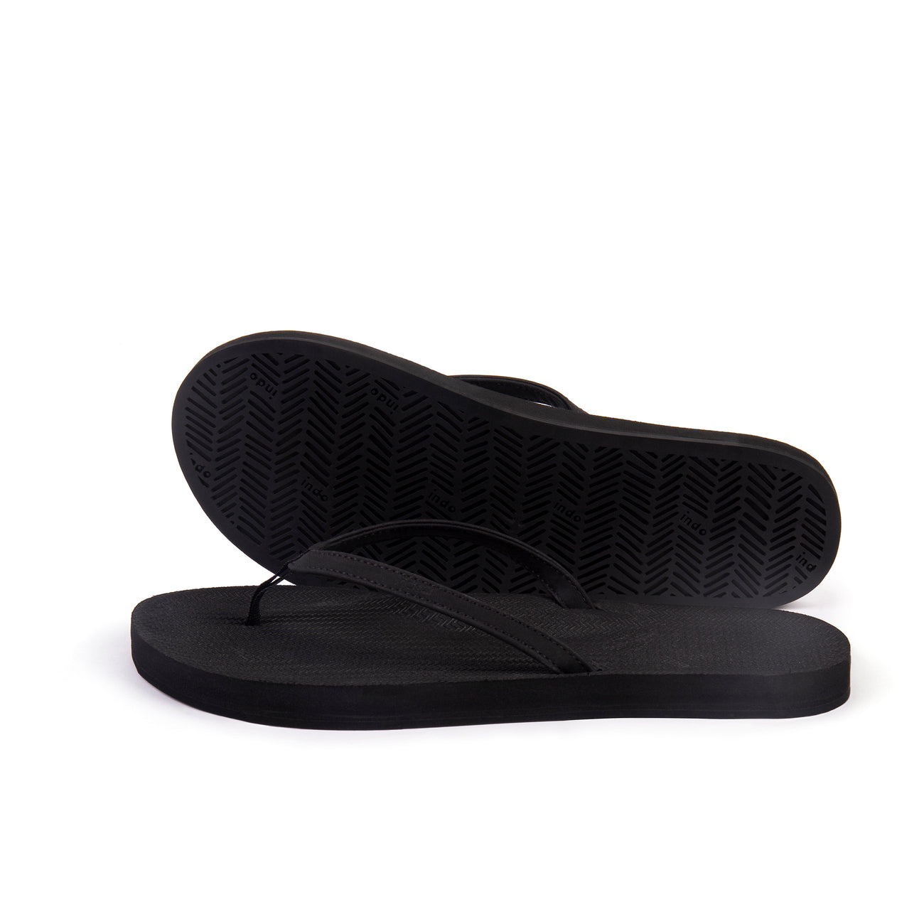 Womens Thongs - Black