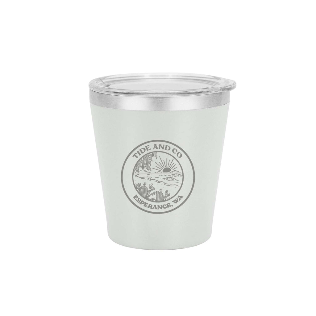 Tide & Co X Project Pargo Insulated Coffee Cup 8oz - Bone White