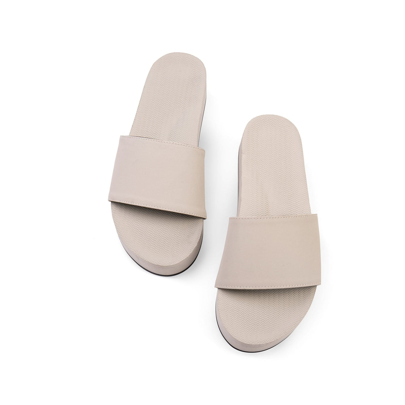 Womens Platform Slides - Sea Salt