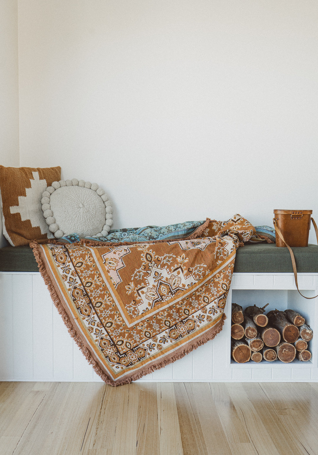 The Dilara Brown Travel Rug